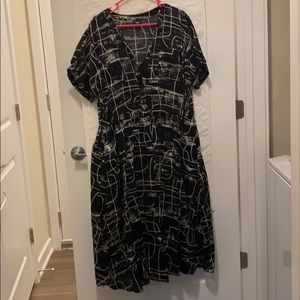 Lightweight beautiful 4 work linen dress